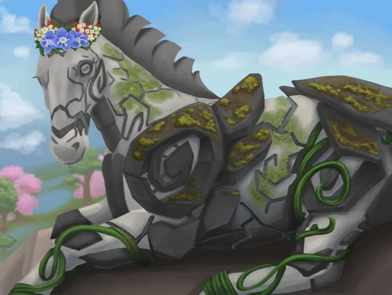 Gargoyle horse!